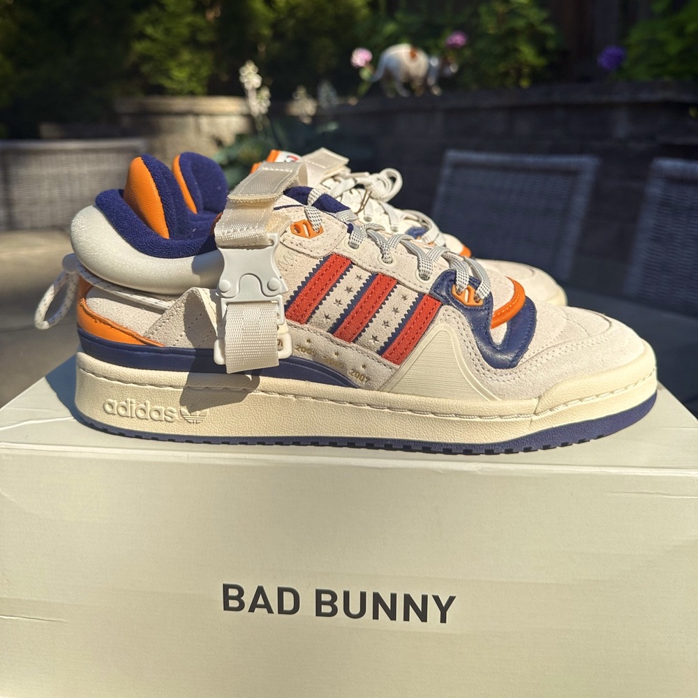Size 7.5 - adidas Bad Bunny x Forum Buckle Low Cangrejeros